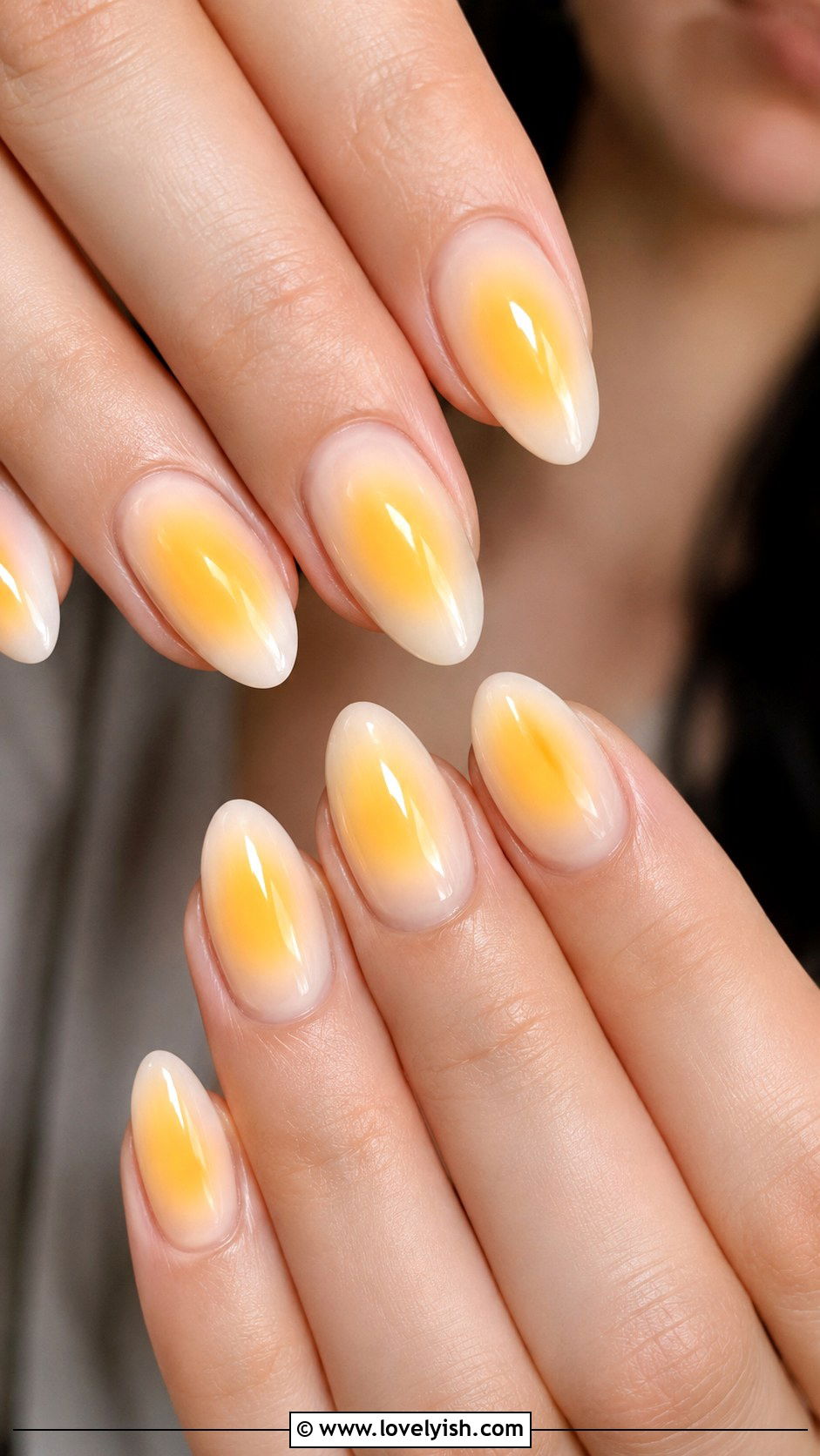 Yellow Aura Nails - 50 yellow nails - 50 yellow nails