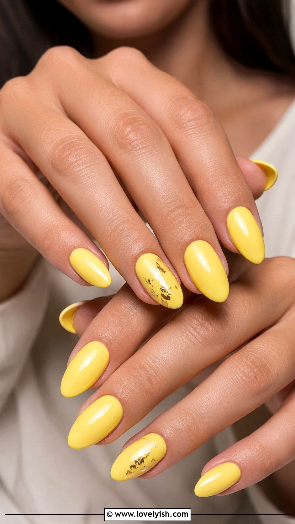 Yellow Nail Designs for Summer - 50 yellow nails - 50 yellow nails