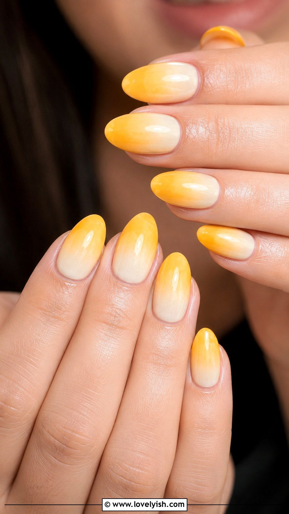 Yellow Ombre Nails - 50 yellow nails - 50 yellow nails