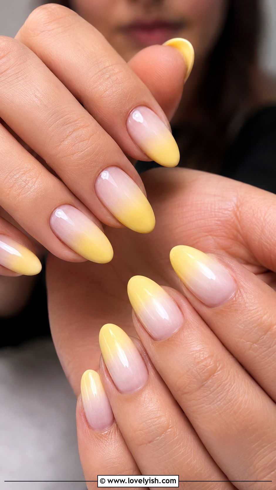 Yellow Ombre Nails - 25 yellow nails design ideas - 25 yellow nails design ideas