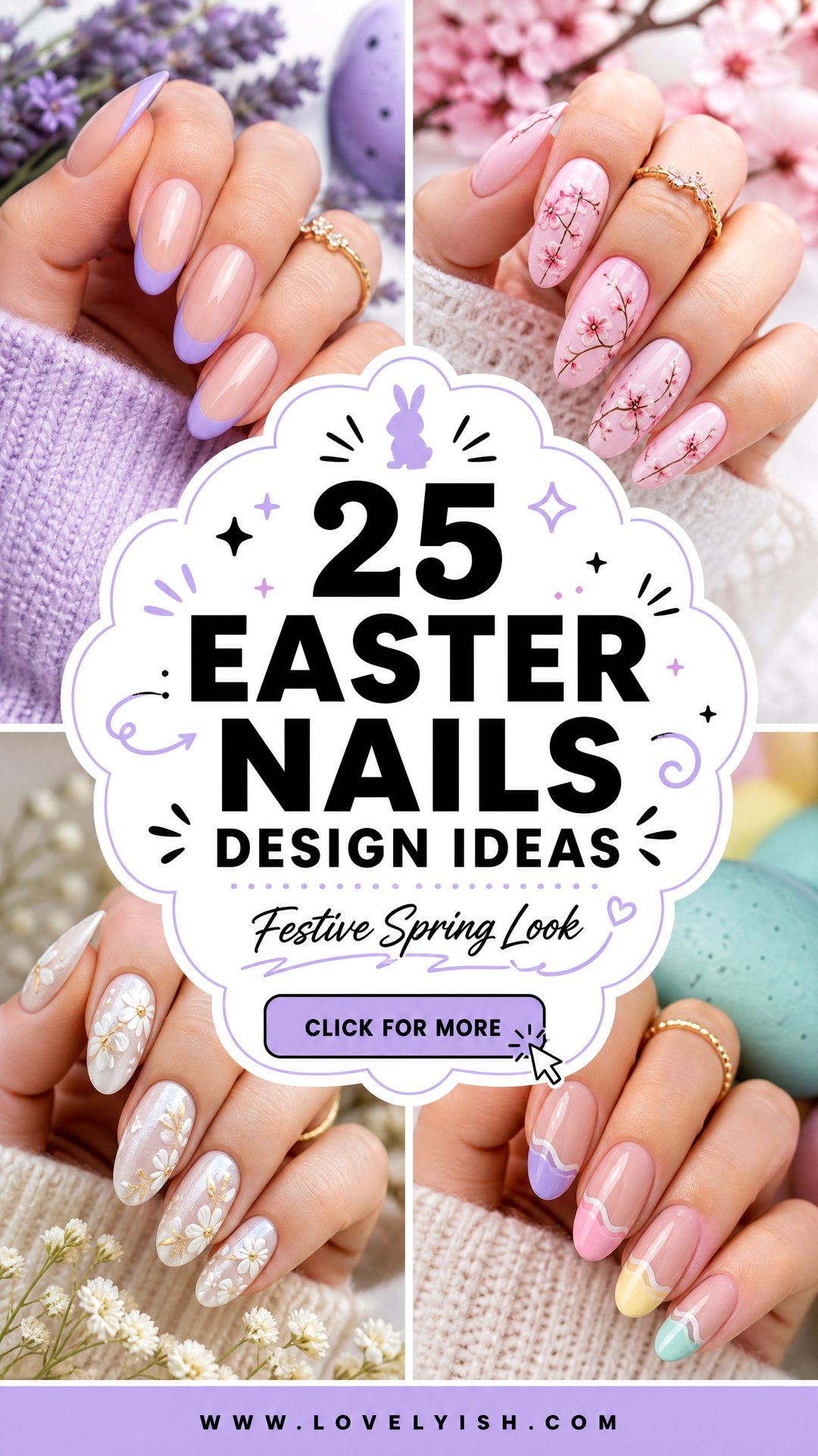 25 Easter Nails Design Ideas for a Festive Spring Look - 25 Easter Nails Design Ideas for a Festive Spring Look