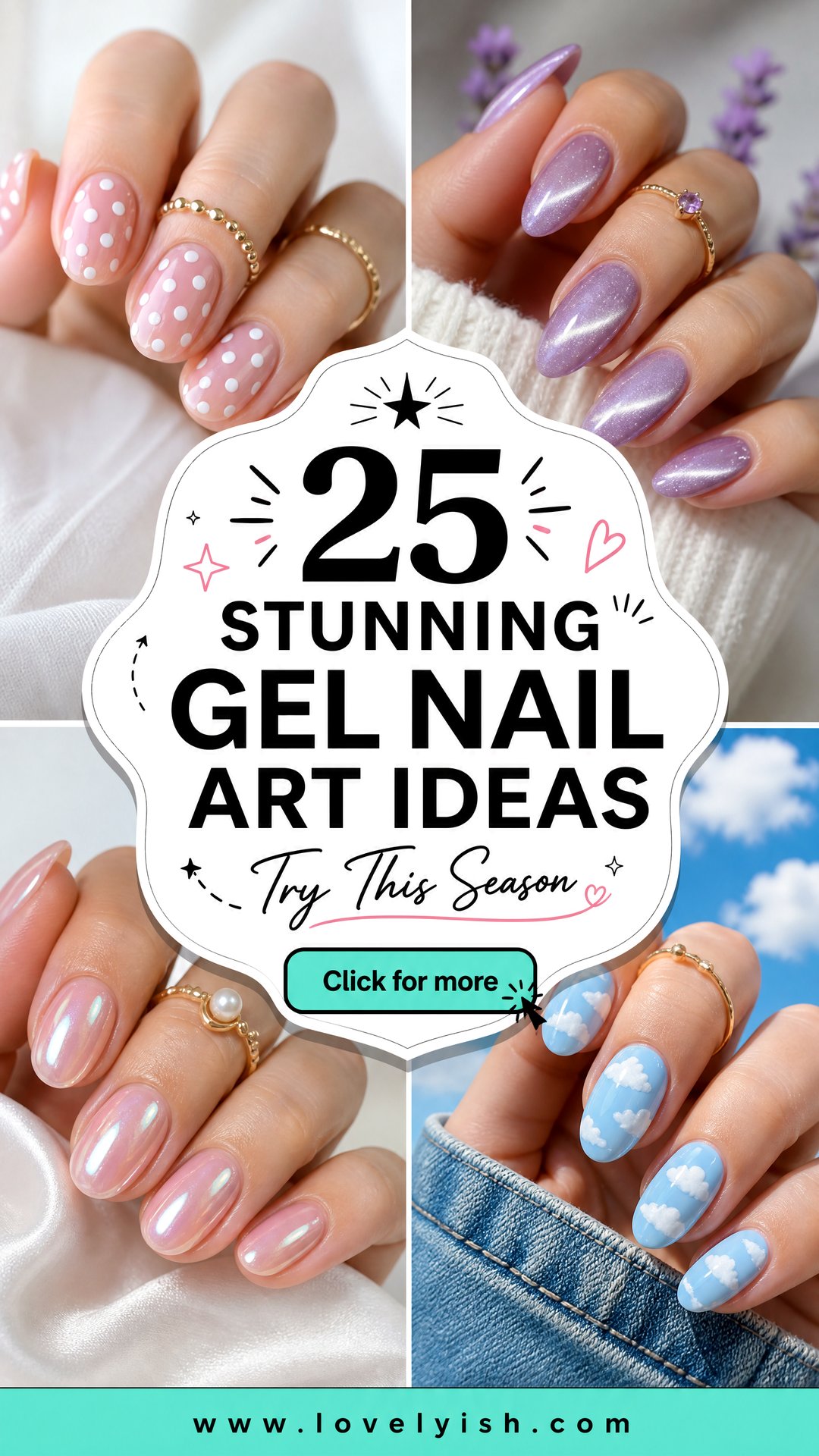 25 Stunning Gel Nail Art Ideas to Try This Season - 25 Stunning Gel Nail Art Ideas to Try This Season