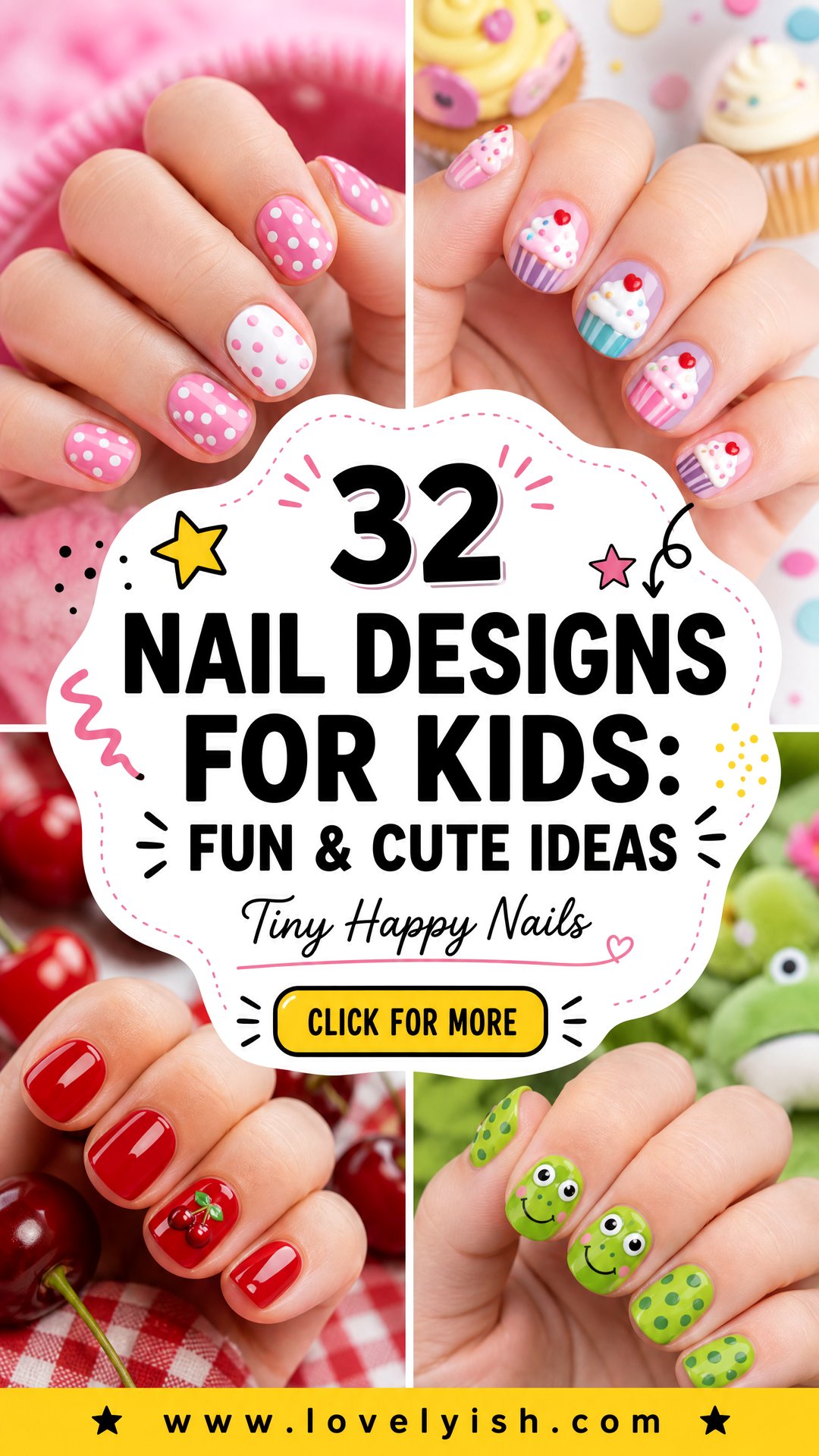 32 Nail Designs for Kids Fun and Cute Ideas to Try - 32 Nail Designs for Kids: Fun & Cute Ideas to Try