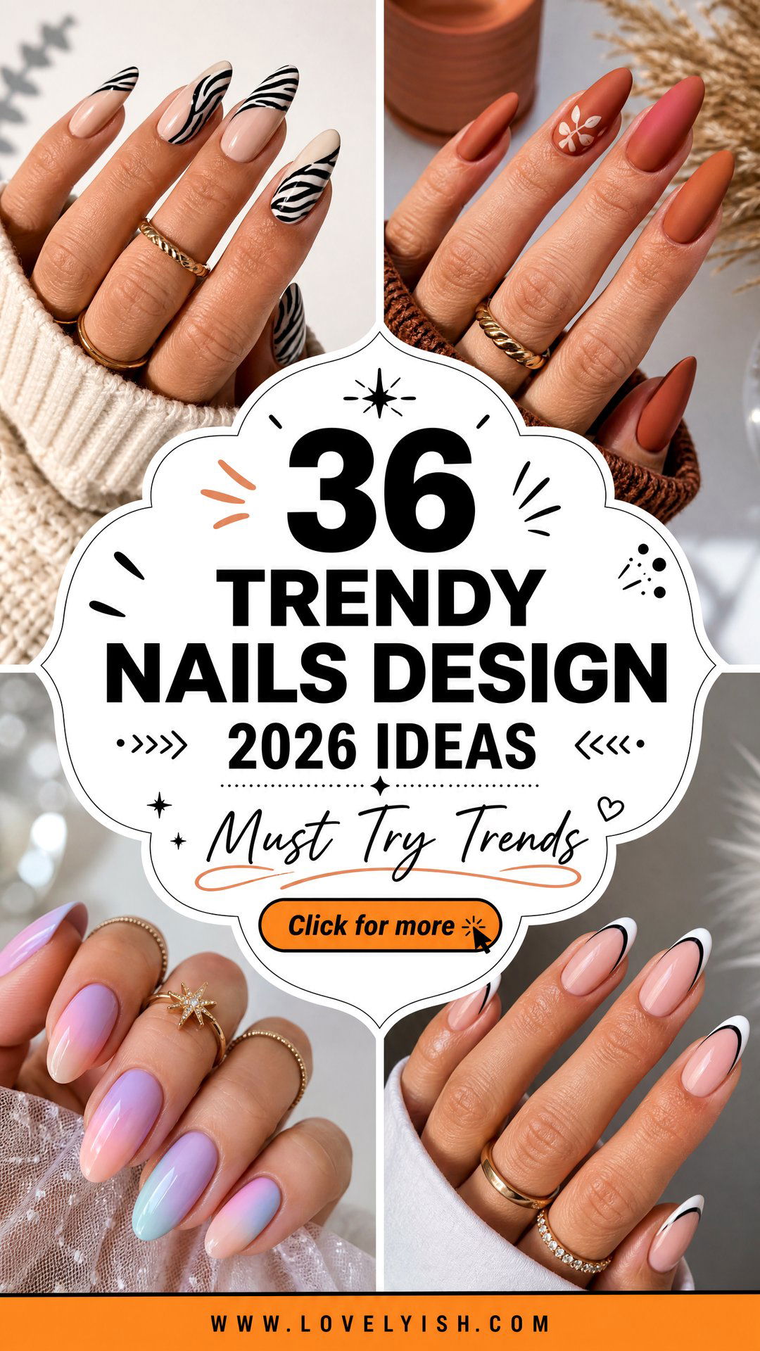 36 Trendy Nails Design 2026 Ideas You Must Try - 36 Trendy Nails Design 2026 Ideas You Must Try