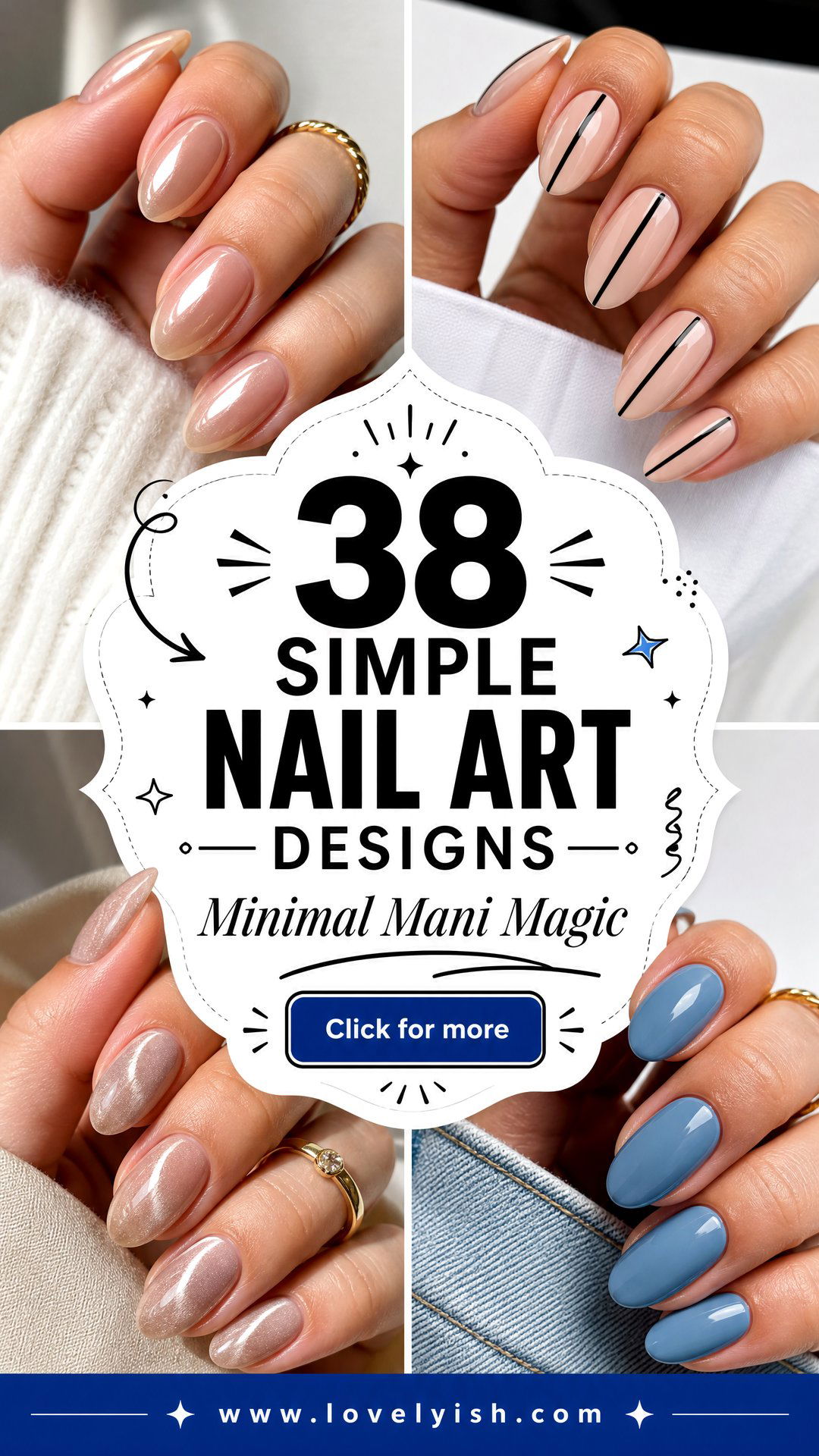 38 Simple Nail Art Designs for Effortless Style - 38 Simple Nail Art Designs for Effortless Style