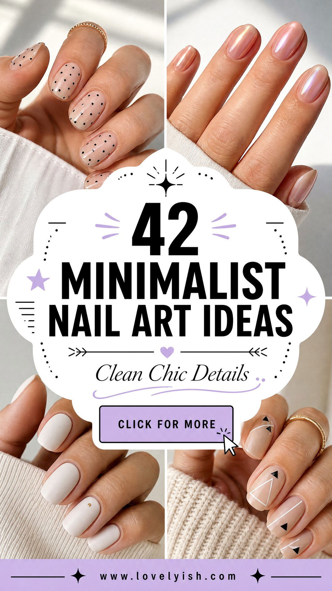 42 Minimalist Nail Art Ideas for Effortless Chic Style - 42 Minimalist Nail Art Ideas for Effortless Chic Style