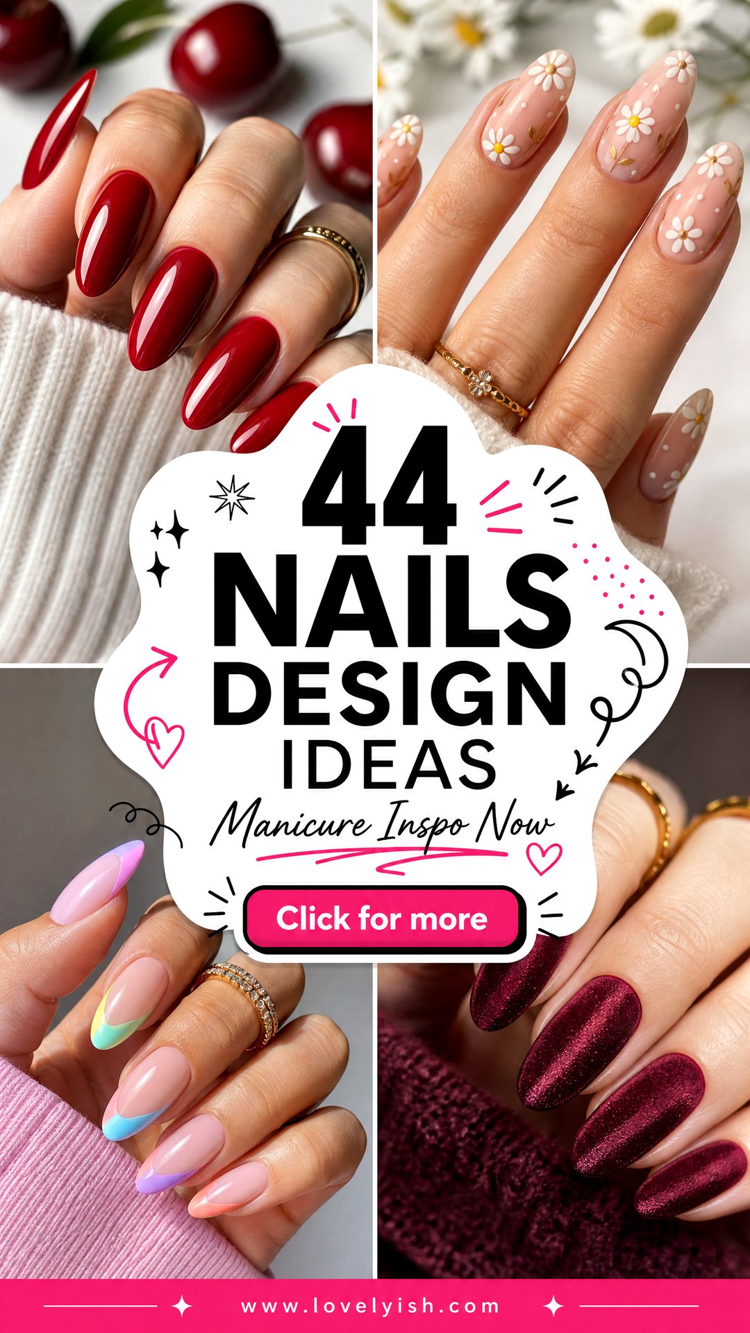 44 Nails Design Ideas to Inspire Your Next Manicure - 44 Nails Design Ideas to Inspire Your Next Manicure