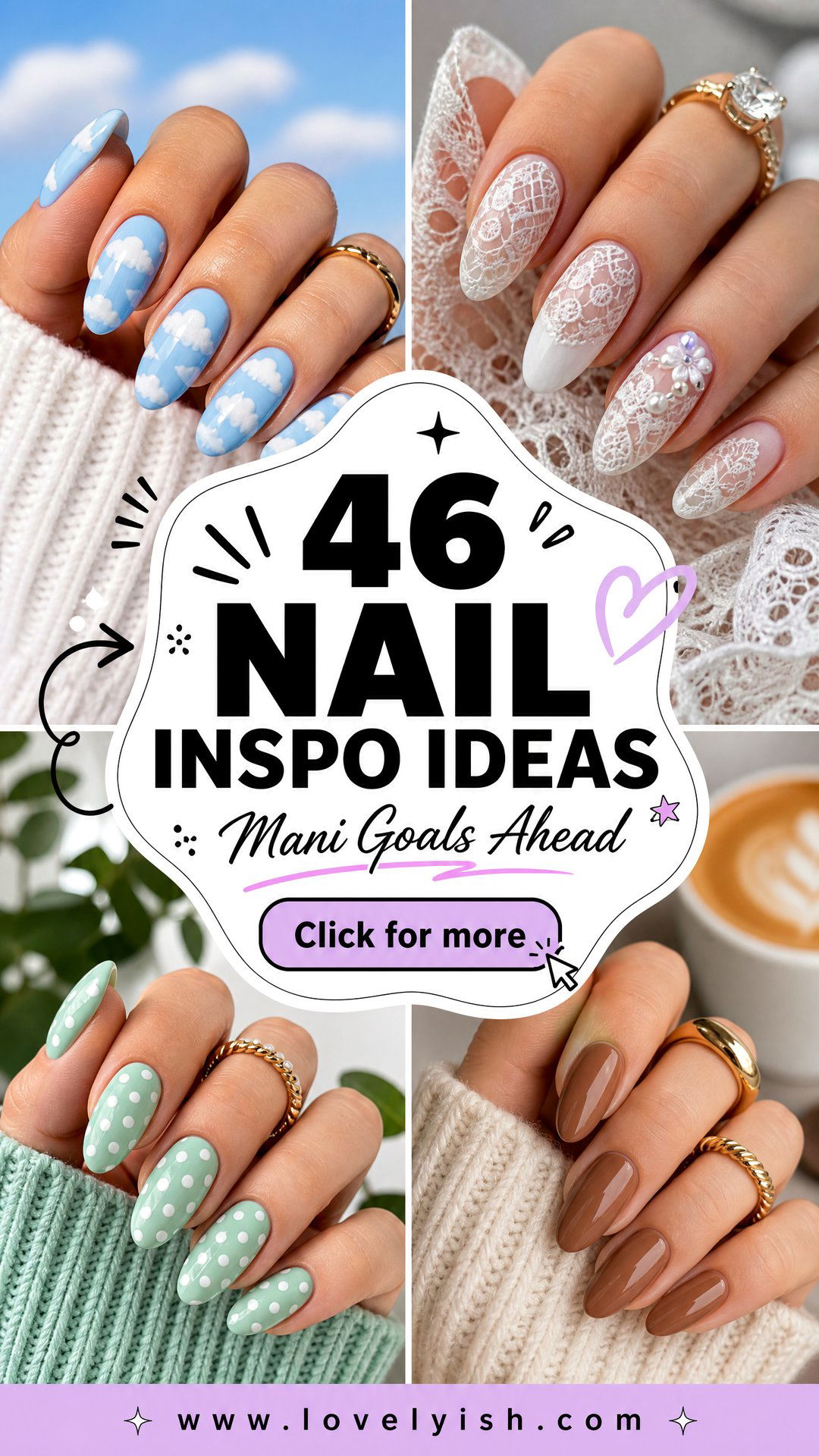 46 Nail Inspo Ideas for Your Next Show-Stopping Mani - 46 Nail Inspo Ideas for Your Next Show-Stopping Mani