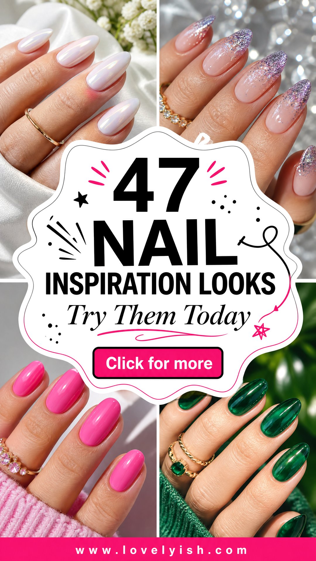 47 Nail Inspiration Looks Youll Want to Try Today - 47 Nail Inspiration Looks You’ll Want to Try Today