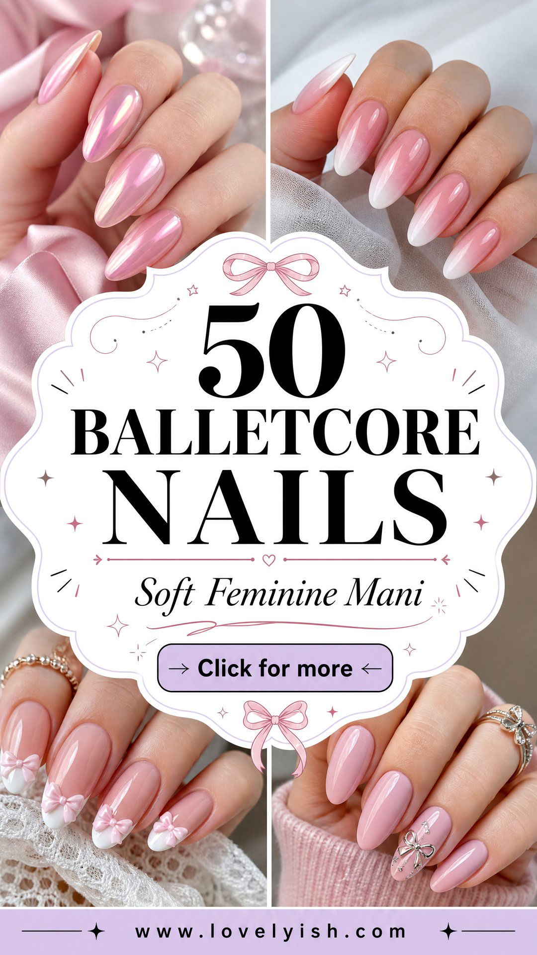 50 Balletcore Nails Soft and Feminine Designs - 50 Balletcore Nails: Soft & Feminine Designs