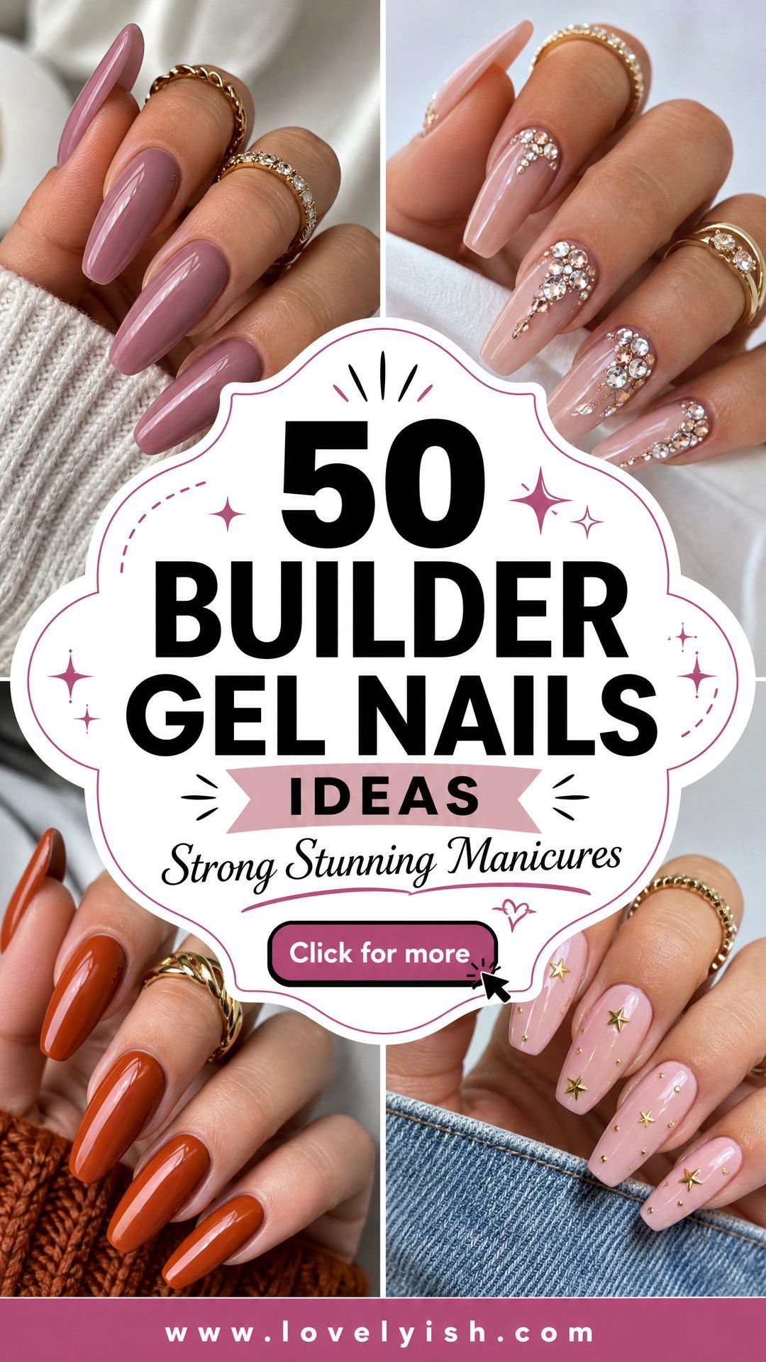 50 Builder Gel Nails Strong and Stunning Ideas - 50 Builder Gel Nails: Strong & Stunning Ideas