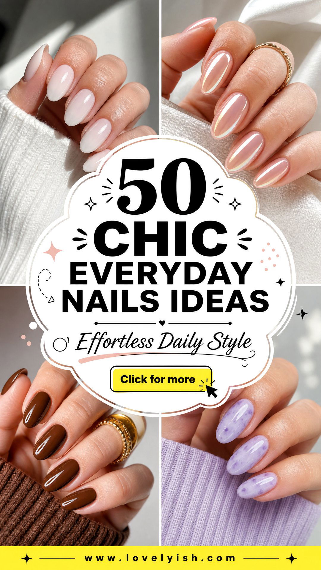 50 Chic Everyday Nails Ideas for Effortless Style - 50 Chic Everyday Nails Ideas for Effortless Style