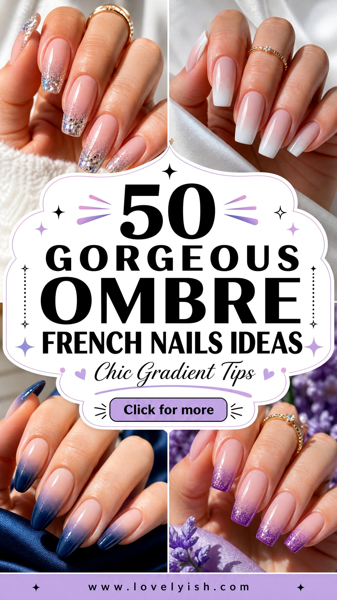 50 Gorgeous Ombre French Nails Ideas for a Chic Look - 50 Gorgeous Ombre French Nails Ideas for a Chic Look