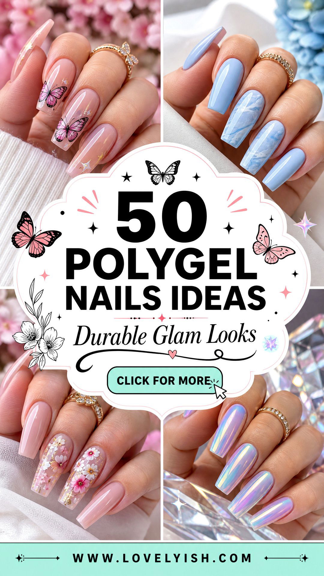 50 Polygel Nails Ideas for Stunning Durable Manicures - 50 Polygel Nails Ideas for Stunning, Durable Manicures