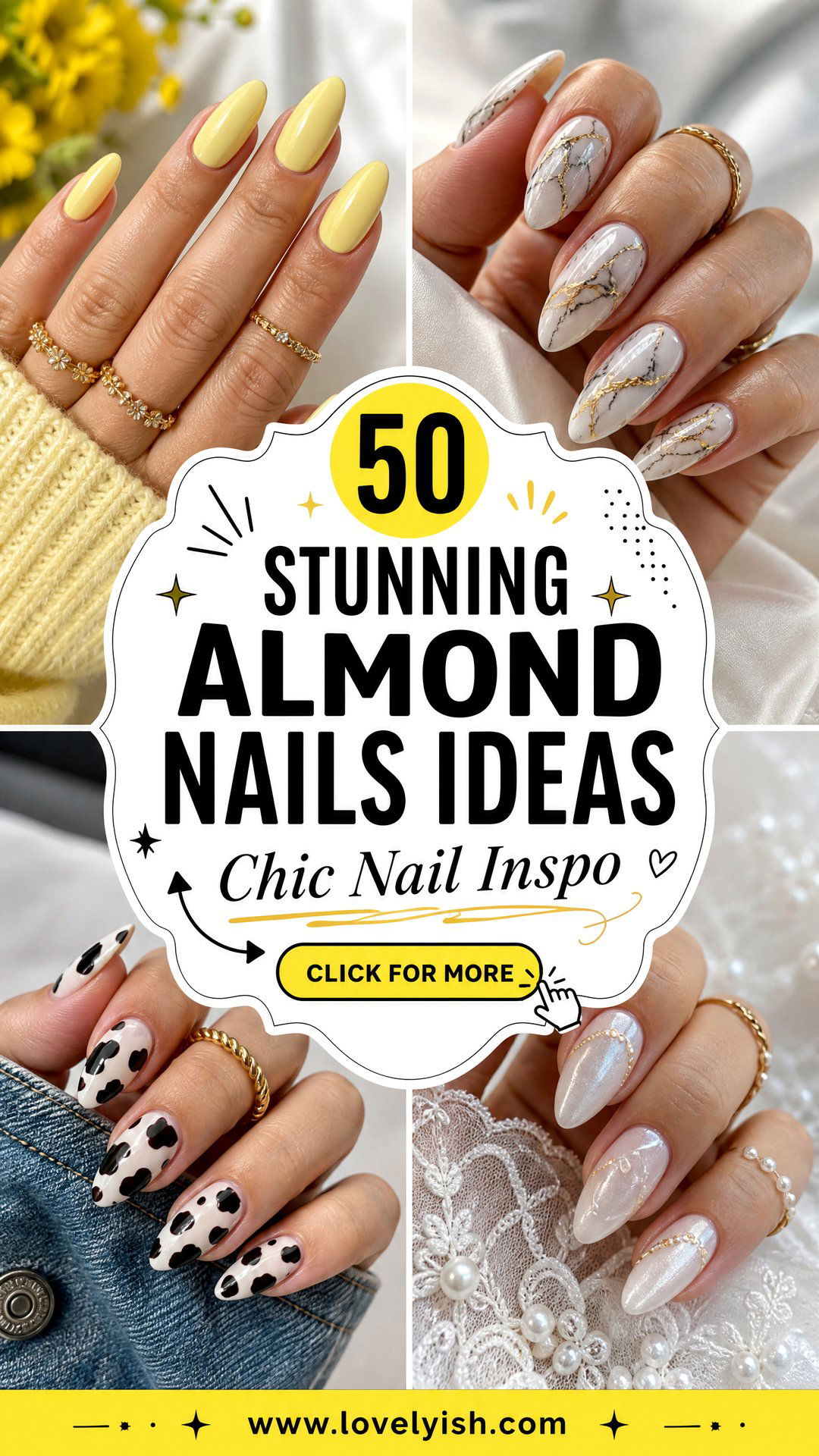 50 Stunning Almond Nails Ideas for a Chic Look - 50 Stunning Almond Nails Ideas for a Chic Look
