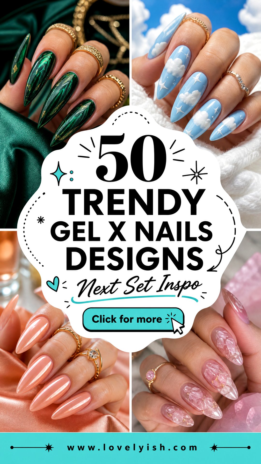 50 Trendy Gel X Nails Designs to Inspire Your Next Set - 50 Trendy Gel X Nails Designs to Inspire Your Next Set