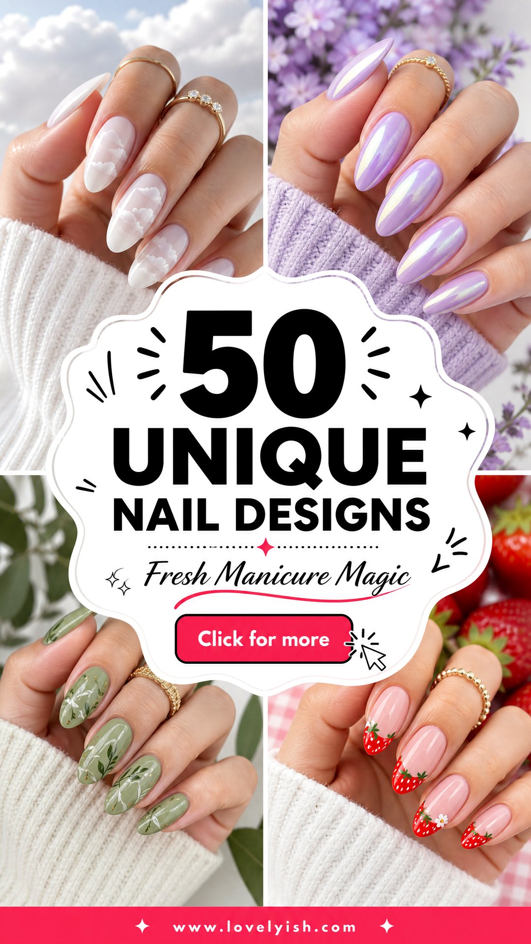 50 Unique Nail Designs to Inspire Your Next Manicure - 50 Unique Nail Designs to Inspire Your Next Manicure